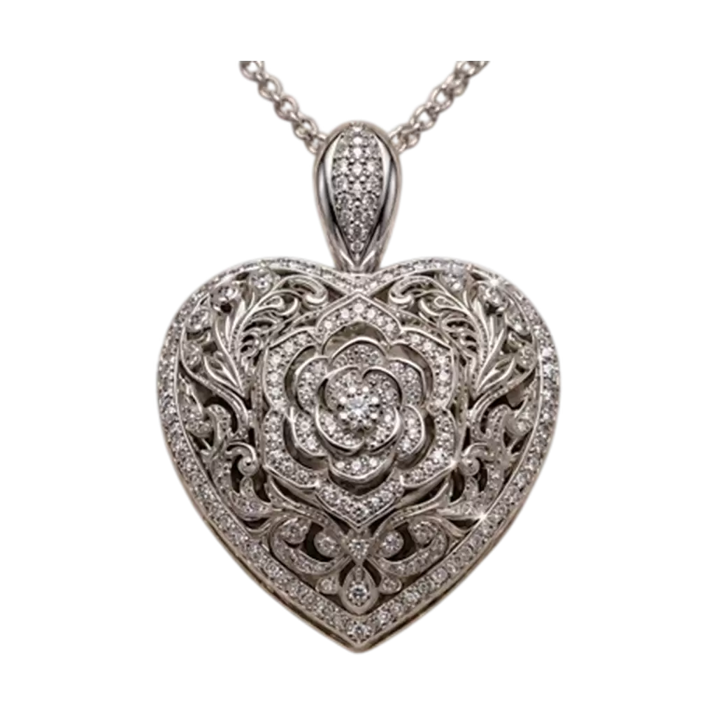 The Royal Emblem Heart Pendant USD 4,000