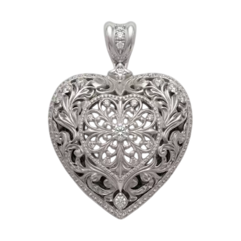 The Lumière Heart Locket USD 6,000