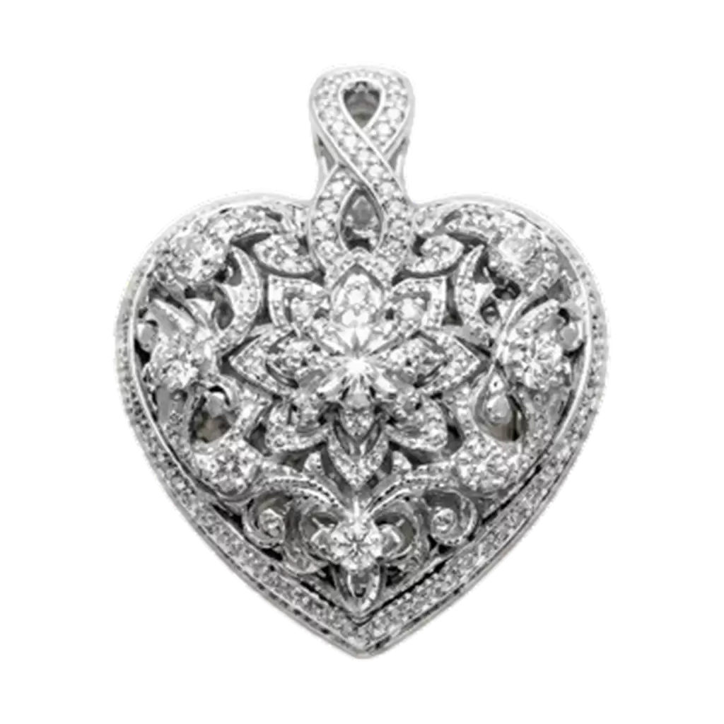 The Lumière Heart Locket USD 6,000